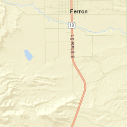 Ferron Street Map