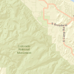 2150-2198 Monument Road, Colorado National Monument, Grand Ju Street Map