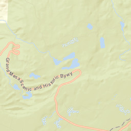 Mesa Lakes Colorado Street Map