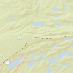 Grand Mesa Colorado Street Map