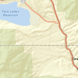 Granite Colorado Street Map