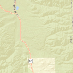28500-29200 Colorado 67, Pike National Forest Street Map
