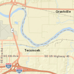 201-247 Northeast Seward Avenue Topeka Street Map