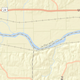 U.S. 24, Grantville, KS 66429, USA Street Map