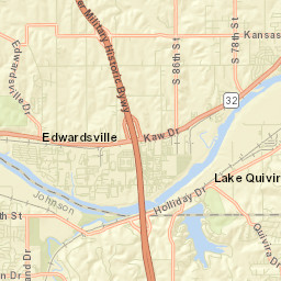 1590-1630 South 88th Street Kansas City KS Street Map