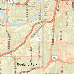 Westwood Street Map