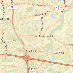 Interstate 70, Independence, MO 64057 Street Map