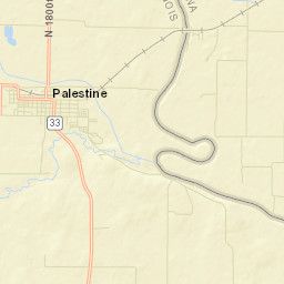 Palestine Street Map