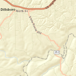 Dillsboro Street Map
