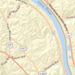 New Palestine Ohio Street Map