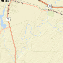 White Oak Ohio Street Map