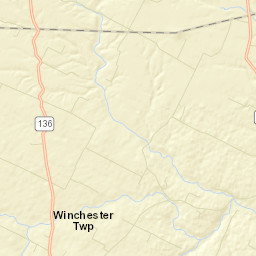 Emerald Ohio Street Map