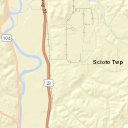 Sargents Ohio Street Map