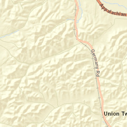 Germany Ohio Street Map