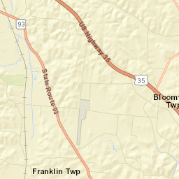 Rocky Hill Ohio Street Map