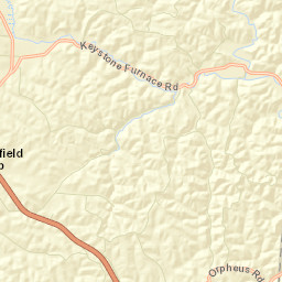 Ridgeland Ohio Street Map