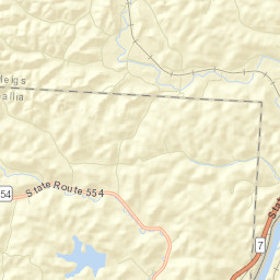 Silver Run Ohio Street Map