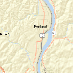 Rolandus Ohio Street Map