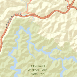 Lewis County Street Map
