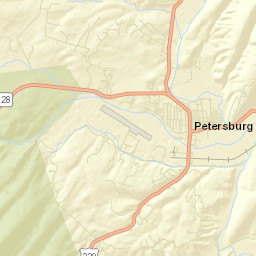 Petersburg Street Map