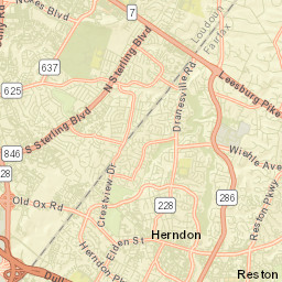 Dranesville Street Map