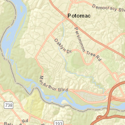 Potomac Street Map