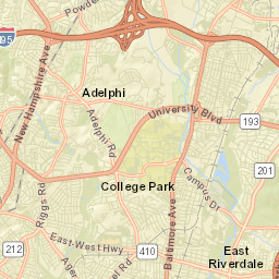 College Park Street Map