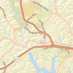 Anne Arundel County Street Map