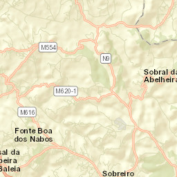 Sobral da Abelheira Street Map