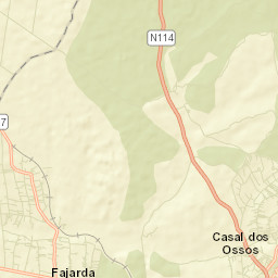 Coruche Street Map