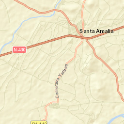 Santa Amalia Street Map