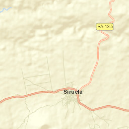 Siruela Street Map