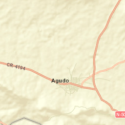 Agudo Street Map