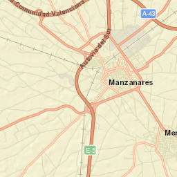 Manzanares Street Map