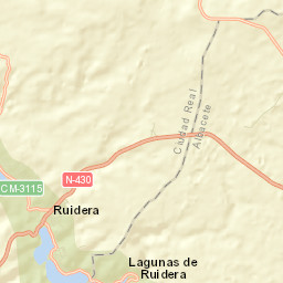 Ruidera Street Map