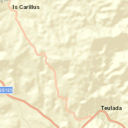 Teulada Street Map