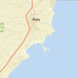 Pula Street Map