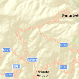 Feroleto Antico Street Map