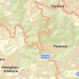 Fossato Serralta Street Map