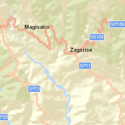 Zagarise Street Map