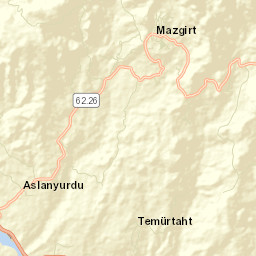 Mazgirt Street Map