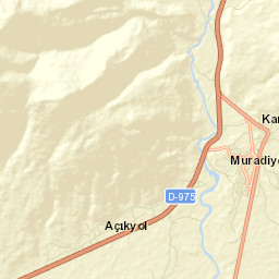 Muradiye Street Map