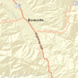 Boonville Street Map