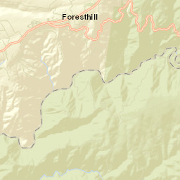 Volcanoville California Street Map