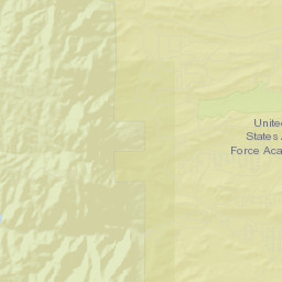 Air Force Academy Street Map