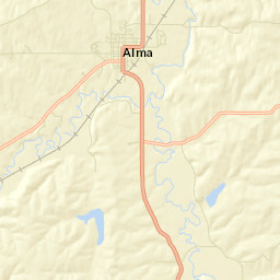 Alma Street Map
