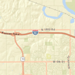 4861-4899 West 6th Street, Lawrence, KS Street Map