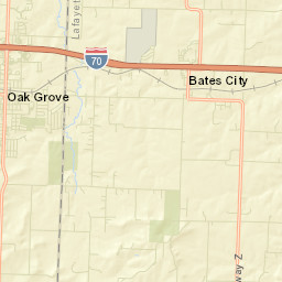 Oak Grove Street Map