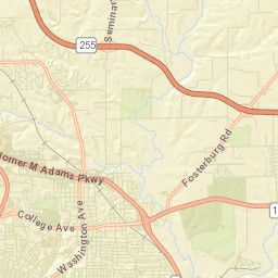 Upper Alton Street Map