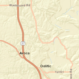 Oolitic Street Map